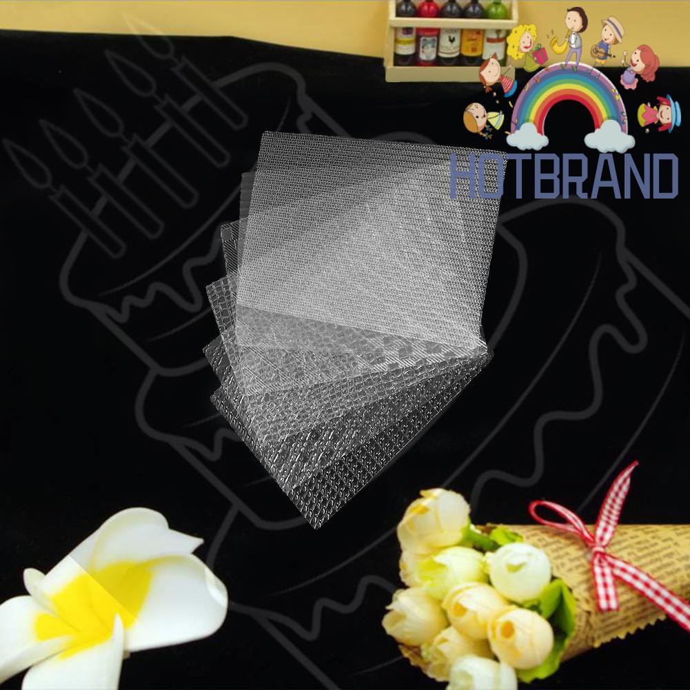 Set 6 Khuôn Tạo Họa Tiết Trang Trí Bánh Tiện Lợi