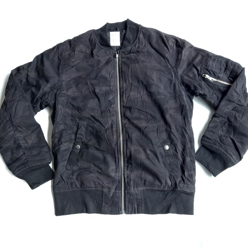Áo Khoác BOMBER Rằn Ri Số Sau
