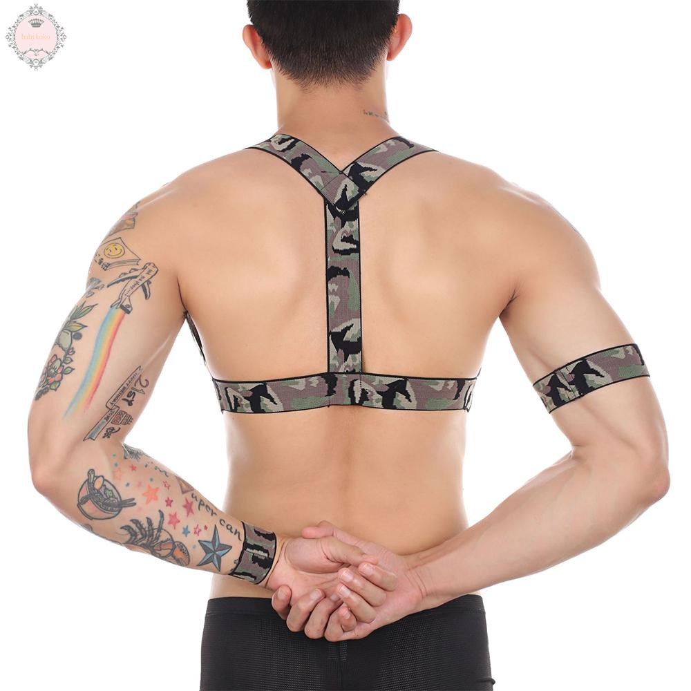 Dây Đai Đeo Ngực Co Giãn Dành Cho Nam