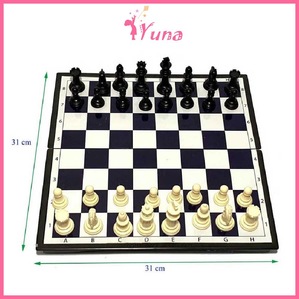 Bàn cờ vua cao cấp có nam châm 31*31cm - Made in Việt Nam - Đồ chơi thông minh cho bé