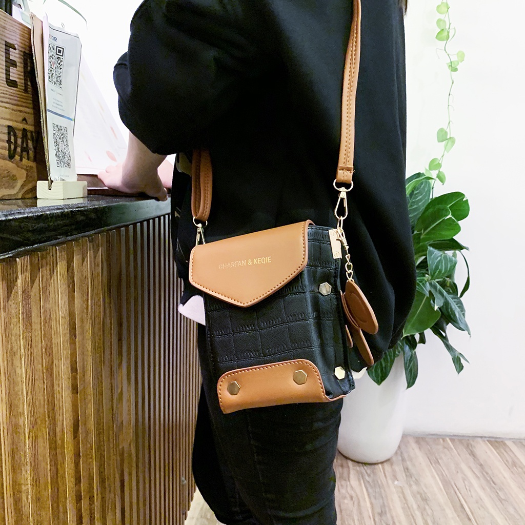 Túi xách đeo chéo nữ đẹp đi chơi phong cách thời trang hàn quốc giá rẻ dễ thương cute DC261