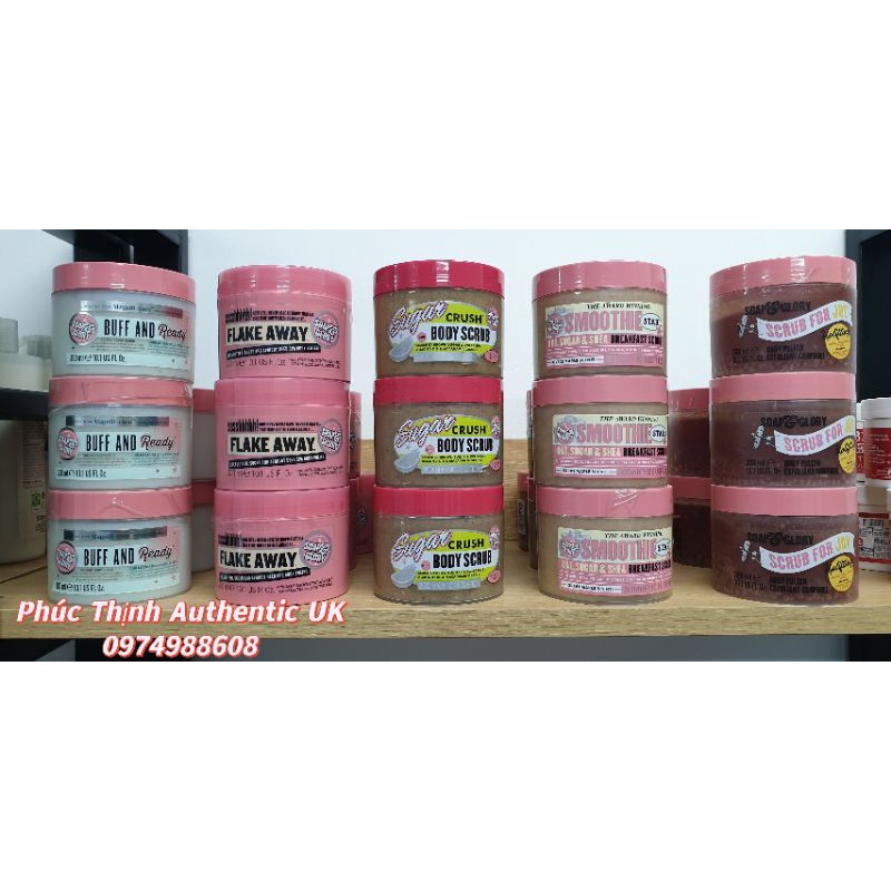 Tẩy Da Chết Toàn Thân Soap And Glory Scrub For Joy 300ml