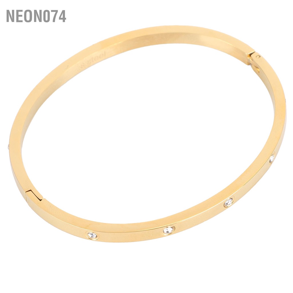 Neon074 Phụ nữ Nữ Bộ đồ trang sức Vòng cổ Bông tai đeo tay cho tiệc cưới Sinh nhật