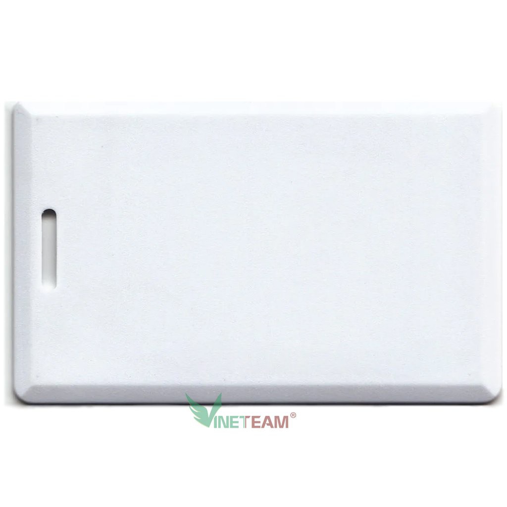 Thẻ từ thang máy thẻ từ sao chép RFID 125KHZ trắng loại sao chép được, không sao chép đè được loại dầy -dc4587