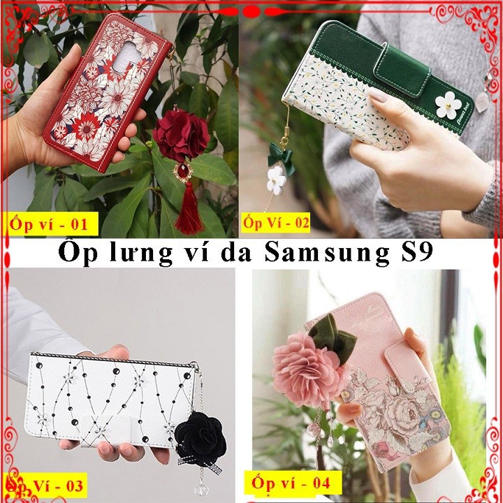 Bao da Samsung S9, FREE SHIP bao da samsung có các ngăn đựng Tiền, thẻ thời trang, tinh tế, dễ cầm, phong cách