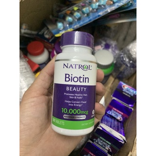 Viên Mọc Tóc Biotin Beauty 10000mcg 100 Viên