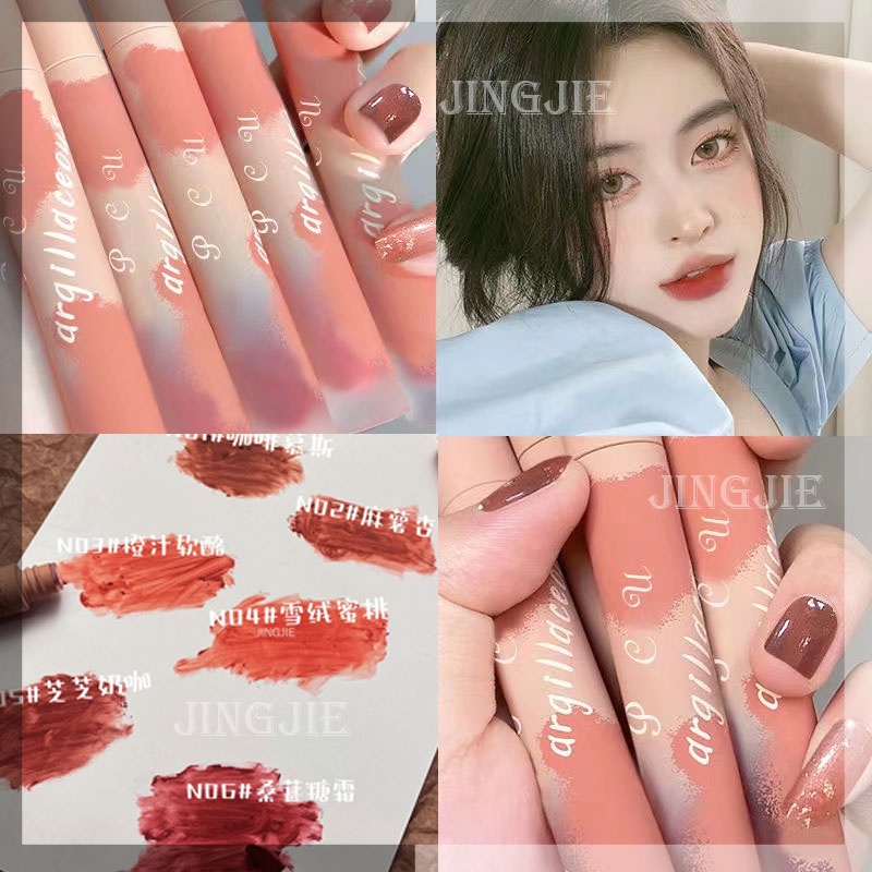 [Hàng mới về] Son môi dòng phô mai tông lì mịn như nhung chống thấm nước lâu phai màu