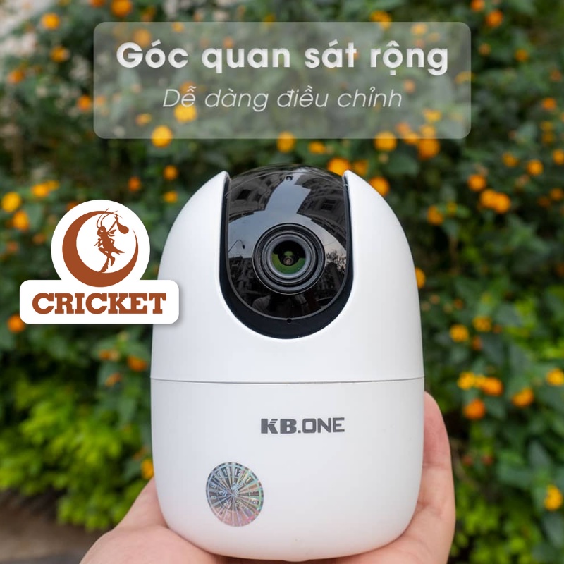 Camera IP Wifi Quay Quét 2MP KBONE KN-H21P-D - Camera quan sát thông minh tích hợp Wifi