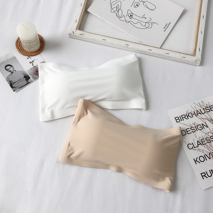 ÁO LÓT không dây/ Áo BRA QUÂY NGANG FREESIZE THUN LẠNH CÓ MÚT THÔNG HƠI CHỐNG TỤT FREESIZE 6689