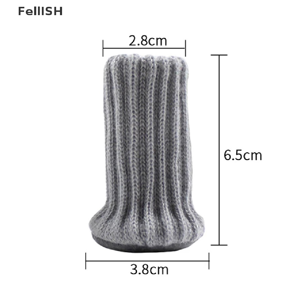 Set 24 Vớ Bọc Chân Bàn Ghế / Đồ Nội Thất Bằng Len 439br