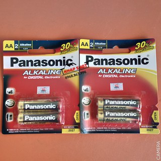 [1 Đôi] Pin Tiểu AA / AAA Panasonic Alkaline Pin Kiềm