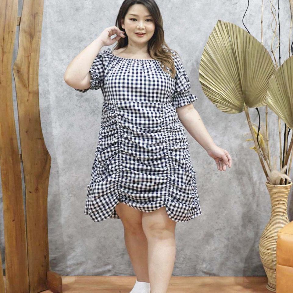 Hiện Đại... Esmelle Đầm Jumbo Hàn Quốc Mới Nhất / Đầm Dự Tiệc Cỡ Lớn SIze XXXL / Đầm Dự Tiệc Mới Nhất Cho Nữ