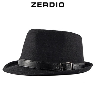 Mũ phớt, Nón cao bồi Fedora Classic thắt da cực chất cho nam và nữ