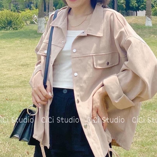 ÁO JACKET NHUNG TĂM