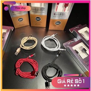Cáp sạc nhanh nam châm chuẩn Micro USB cho iOS iPhone Android .