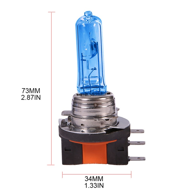 Set 2 Bóng Đèn Halogen H15 12v 15 / 55w Ánh Sáng Trắng Dành Cho Ô Tô