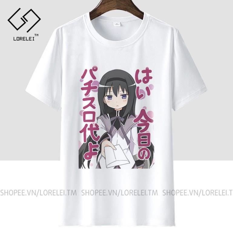 Áo thun Madoka Magica Akemi Homura ngắn tay