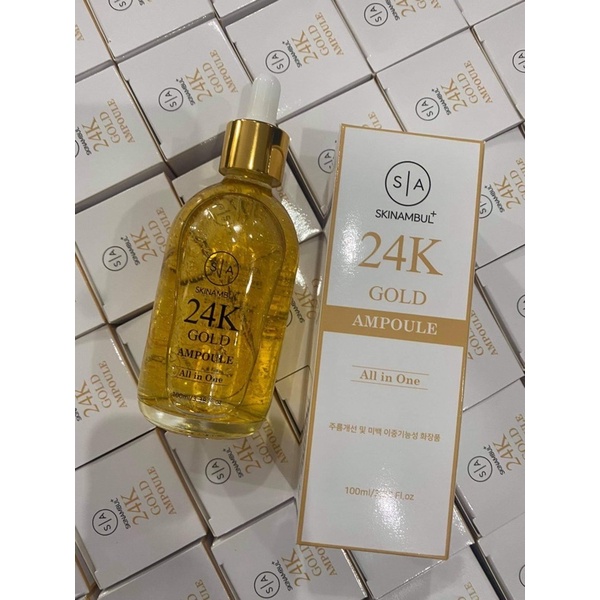[Auth] Tinh chất 24k gold Ampoule skinambul 100ml