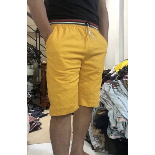 Quần short nam kaki -lưng thun LD11