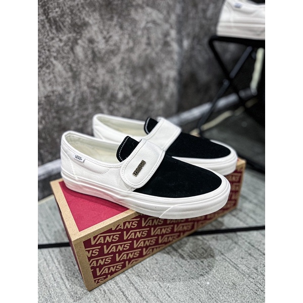 Giày thể thao cổ thấp | Vans F.O.G Slip-On Black White