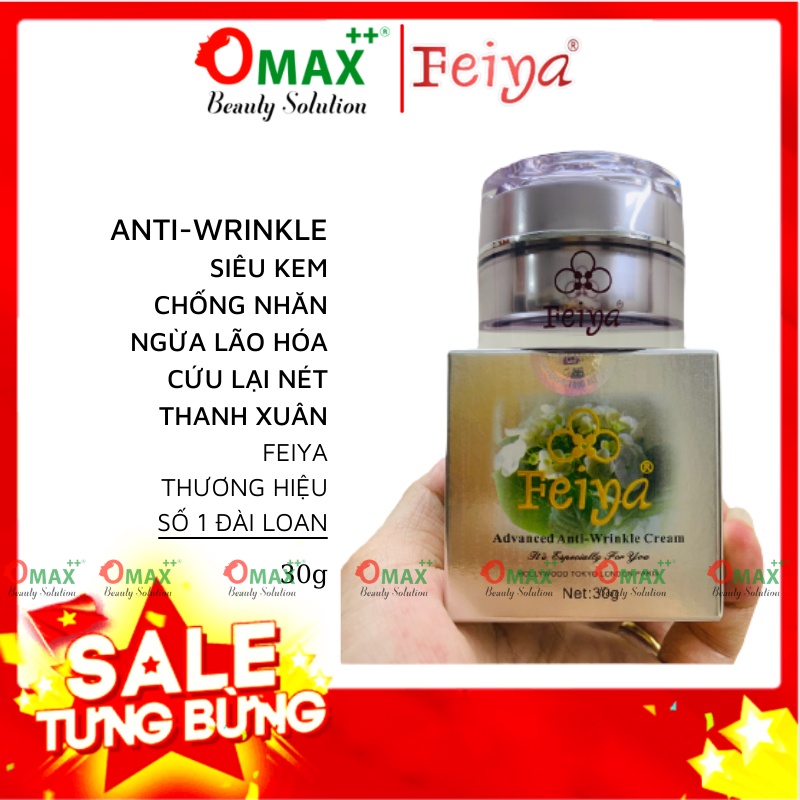 Kem Feiya Anti-Wrinkle Cream – Chống Nhăn, Dưỡng Ẩm Cao Cấp, Tái Tạo Tế Bào Da (30G)