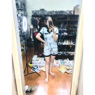 Bộ lụa đùi mặc nhà CN003