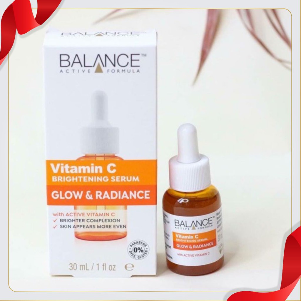 [ĐẸP TỰ NHIÊN] Serum Trắng Da, Mờ Thâm Balance Active Formula Vitamin C Brightening 30ml [XANH TRÁI ĐẤT]