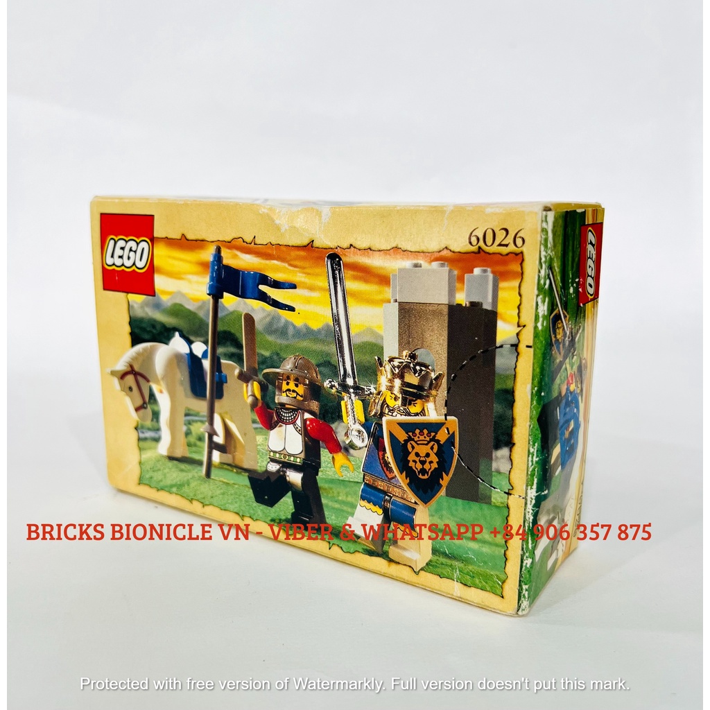 LEGO CASTLE SYSTEM - ĐỒ CHƠI XẾP HÌNH LEGO LÂU ĐÀI TRUNG CỔ - 6026 - KING LEO - NHÀ VUA LEO