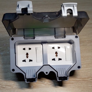 BỘ Ổ CẮM ĐIỆN CHỐNG THẤM NƯỚC IP66 GELAN