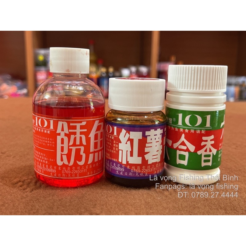 combo hương liệu 101( ngư dụ, mật khoai, lục hợp hương)