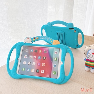 Bao da máy tính bảng họa tiết Doraemon thích hợp cho Ipad 2018 Mini1/ 2/ 3 4 5 6/ Air2 Pro9.7 Ipad2/ 3/ 4 Ipad6 10.2