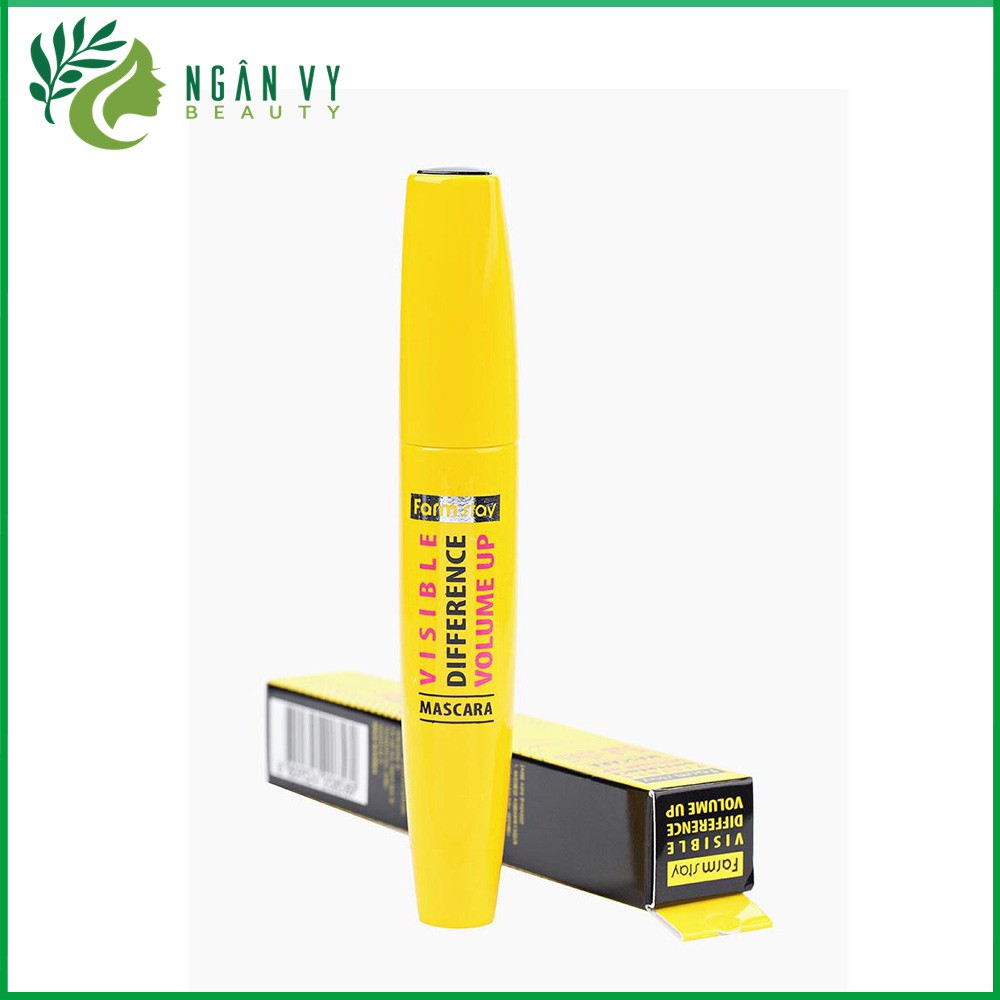 Mascara vàng làm dày, dài và đen mi Farmstay Visible Difference Volume Up 12g | WebRaoVat - webraovat.net.vn