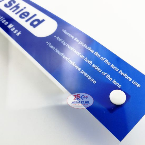 Mặt nạ chống giọt bắn, bụi bẩn có bọc chống trầy xước loại tốt - Mặt nạ Face Shield