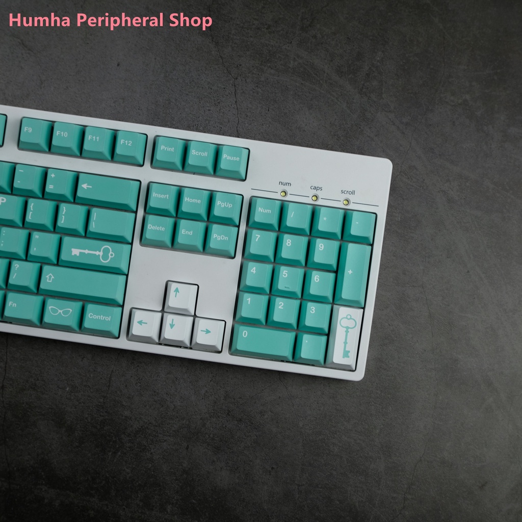 Goodthing Nắp Bàn Phím Cơ 140 Phím Chất Liệu PBT Nhuộm Màu Họa Tiết Cherry profile Cá Tính