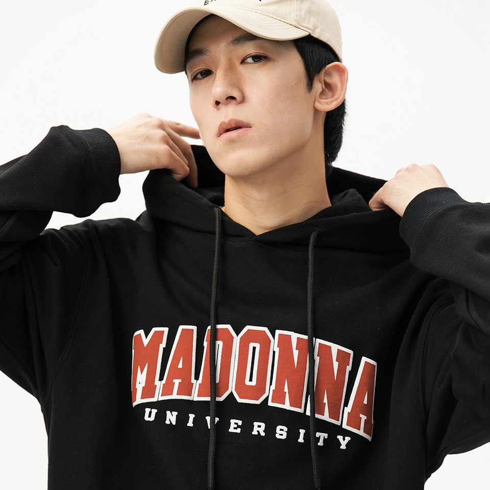 Áo Hoodie Nam Nữ Unisex HALEY Madona Sweater Tay Lỡ Form Rộng - Tặng Phụ Kiện Ngẫu Nhiên HD126