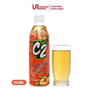 Trà xanh C2 hương đào 455ml