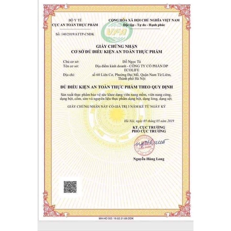 Men sống hữu cơ Ecolife(hàng chính hãng)