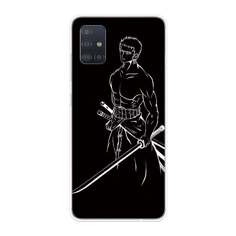 Ốp Lưng Samsung Galaxy A11 A21 A21S A31 A51 A71 TPU mềm Case One Piece Black