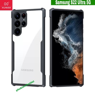 Ốp lưng Xundd Samsung S22 Ultra chống sốc chống va đập mạnh lưng trong viền màu cao cấp chất đẹp