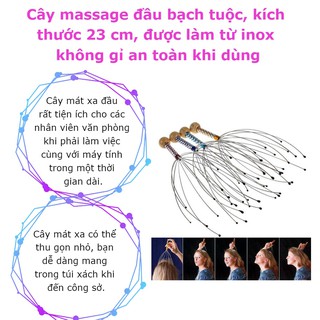 Cây Massage Đầu Giảm Stress