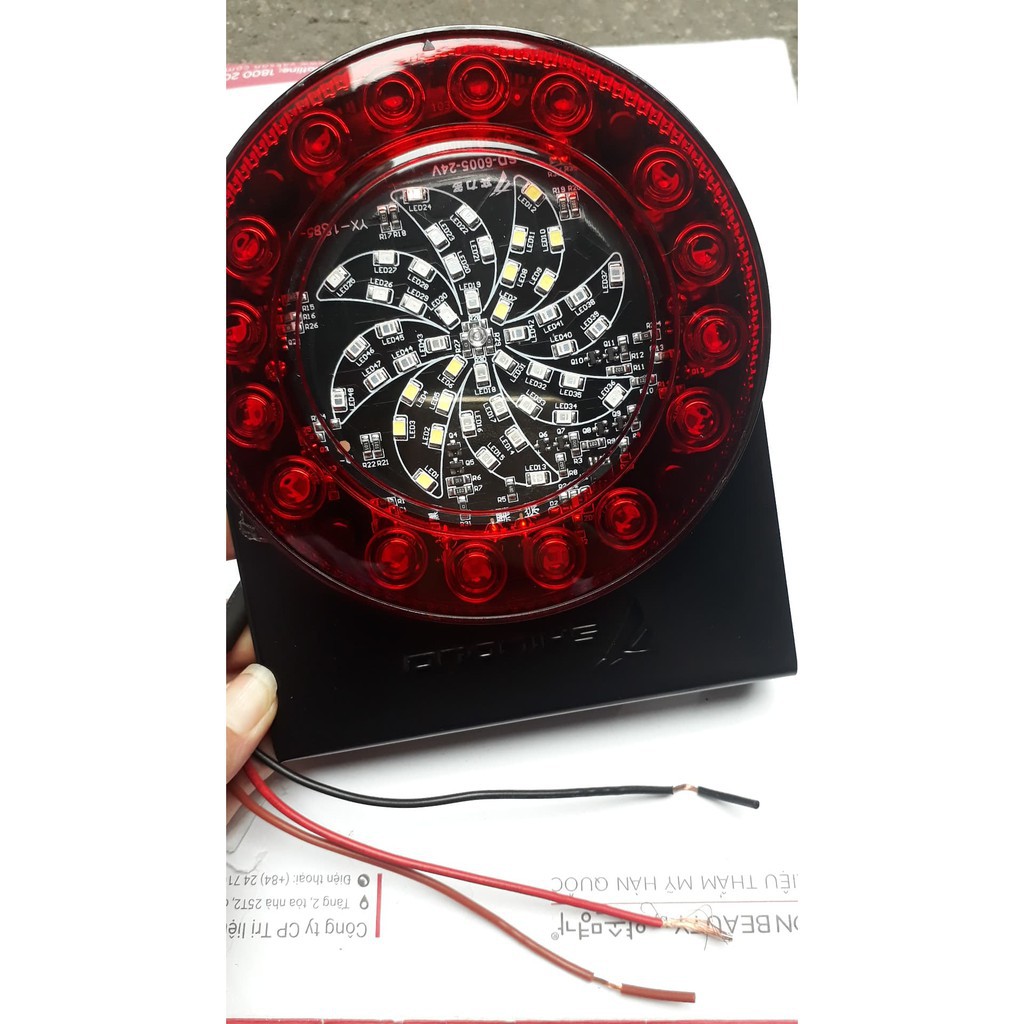 Đèn led trang trí cảnh báo cho xe tải : 24V