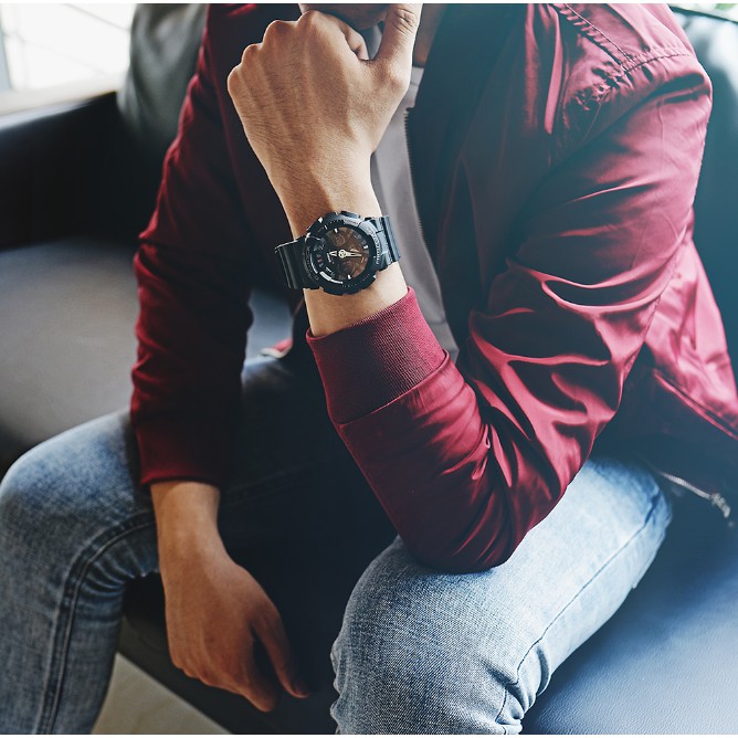 Đồng hồ Nam Casio G-shock GA-120-1ADR Chính hãng - Chống nước 20 ATM - Tuổi thọ pin 7 năm bảo hành quốc tế 12 tháng | BigBuy360 - bigbuy360.vn