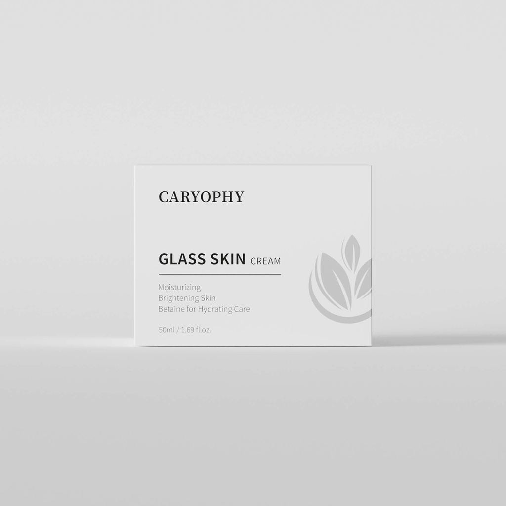 Kem dưỡng ẩm trắng da Caryophy Glass Skin Cream 50ml