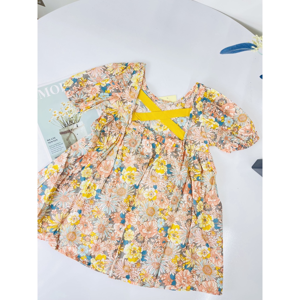 Váy Công Chúa Kiểu Dáng Trung Hoa, Mẫu Hot 2022 - Hàng Quảng Châu Cao Cấp (V8)