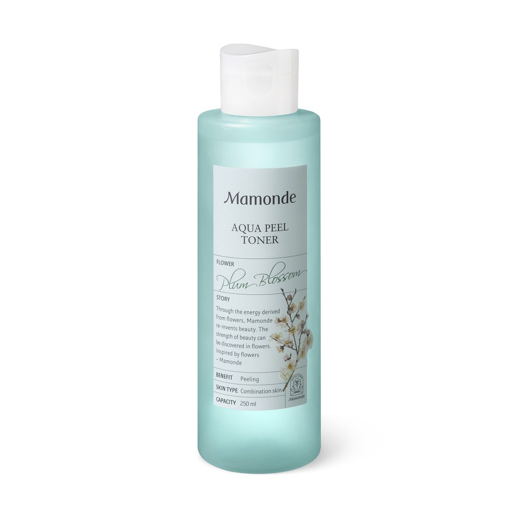 [SBD 2021] Nước cân bằng làm sạch và cung cấp độ ẩm Mamonde Aqua Peel Toner 250ml