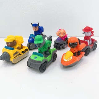 Paw patrol - bộ 6 xe và chó cứu hộ