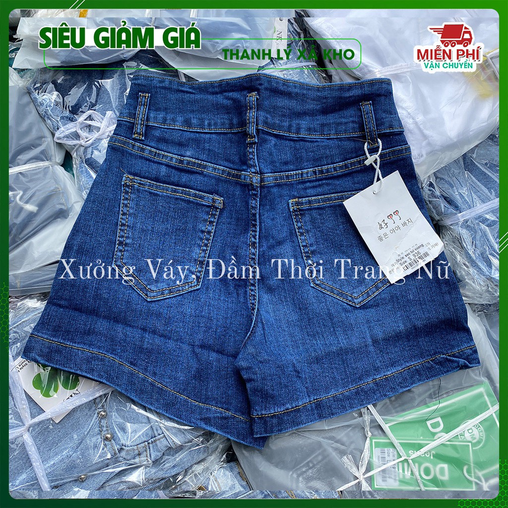 ✅Ảnh thật của shop 100% ✅ 🍁Quần Short jean nữ🍁chất bò trơn mềm xinh xắn🍁jean xanh | BigBuy360 - bigbuy360.vn