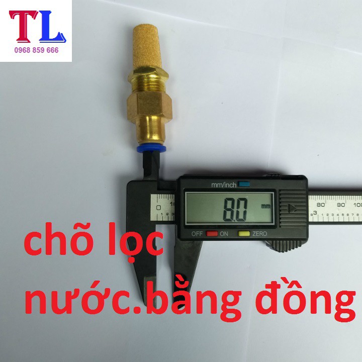 Chõ, rọ đồng lọc nước, lọc cặn bẩn cho bơm phun sương ống 8mm, 8 ly