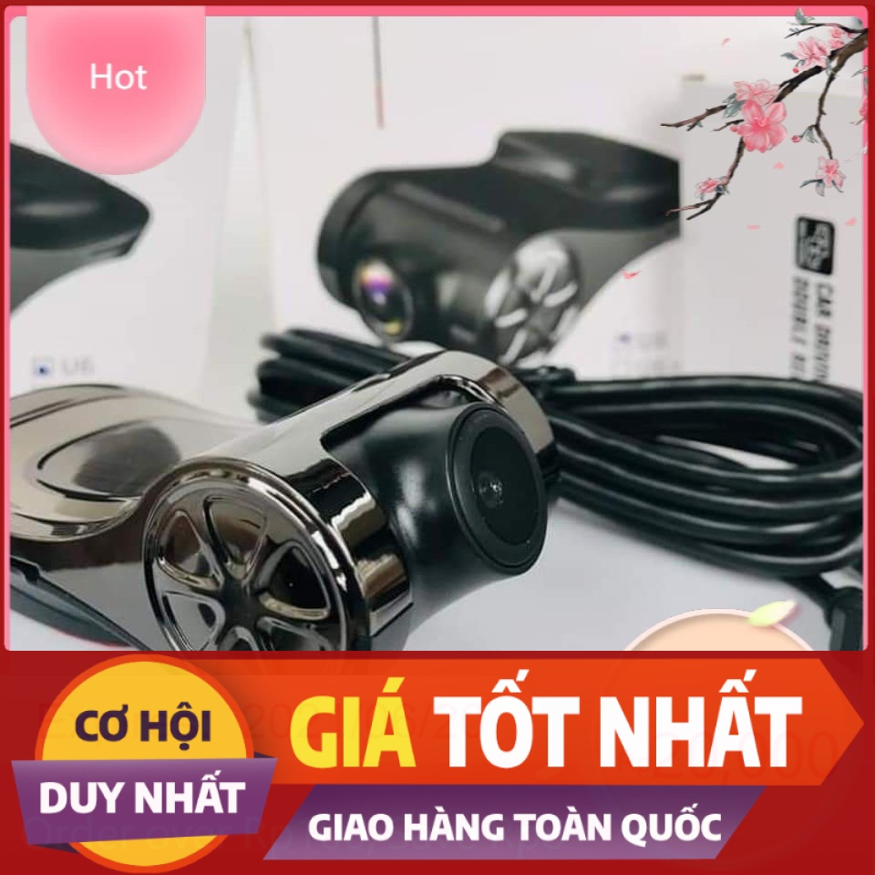 camera hành trình android U6 Cổng USB Tích Hợp Màn Hình Android Có ADAS, GPS