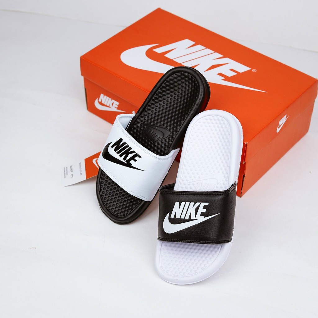 (Full Box) Dép Quai Ngang Nike-Dành Cho Nam Nữ Hot Trend Đủ Màu (Freeship)